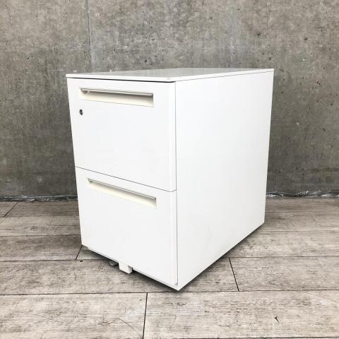 【中古】STワゴンシリーズ 5-118-5110 ウチダ（UCHIDA) ワゴン2段