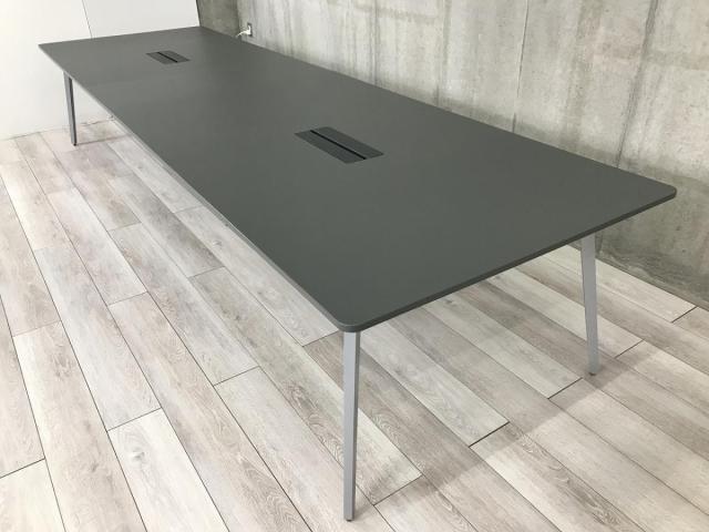 【中古】レムナ 5-200-1346 ウチダ（UCHIDA) ミーティングテーブル（会議机）