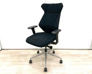 ■ITOKI/イトーキ　■フリップフラップ（flipflap）チェア　■ブラック（black）　■ハイバック　■肘付き/可動肘　■オススメ/大人気　　【弊社使用欄：A01063665】