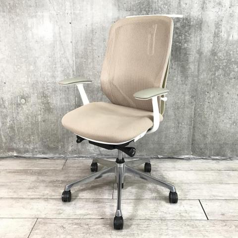 【中古】シルフィーメッシュ  オカムラ（okamura） 肘付ハイバックチェア