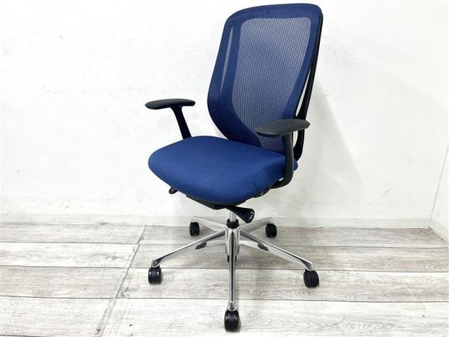 【中古】シルフィーメッシュ C635BR FMP3 オカムラ（okamura） 肘付ハイバックチェア