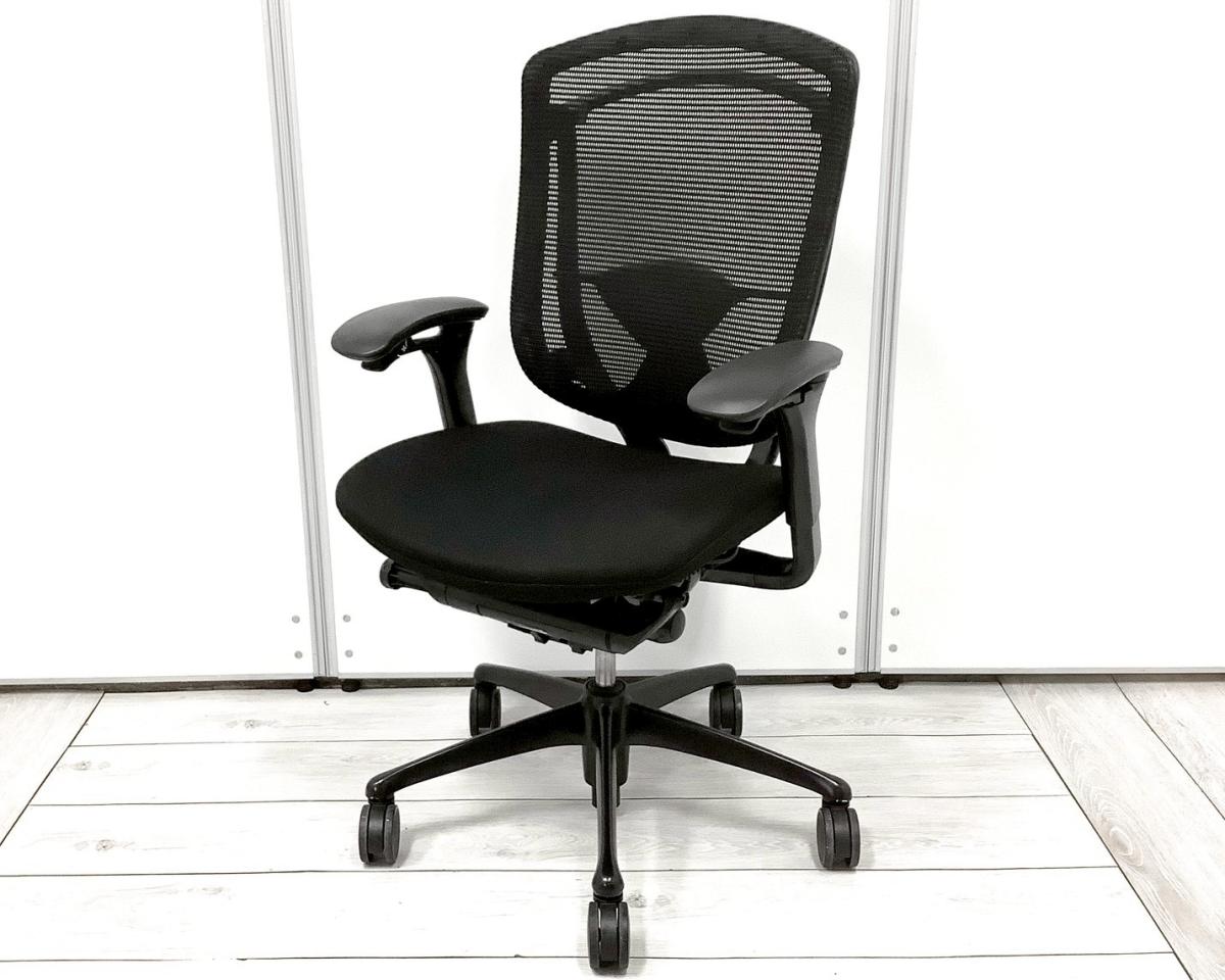 【現物撮影品】ワークチェア アームレスト付 アジャストアーム 可動肘 ブラックボディ スマートオペレーション オススメ(おすすめ) 大人気 ・Okamura/オカムラ ・Contessa/コンテッサ ※横浜本店撮影画像※
                        コンテッサチェア
                                    中古
            