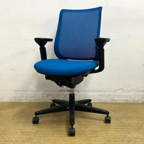 【中古】ミトラシリーズ CRSG2900E6N コクヨ（KOKUYO） 肘付ローバックチェア