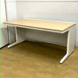 【ロット入荷】オカムラ　アドバンス　平机　センター引出し付　明るいナチュラル天板　広々使えるW1600×D800サイズ【愛知・名古屋・豊田・静岡・浜松】