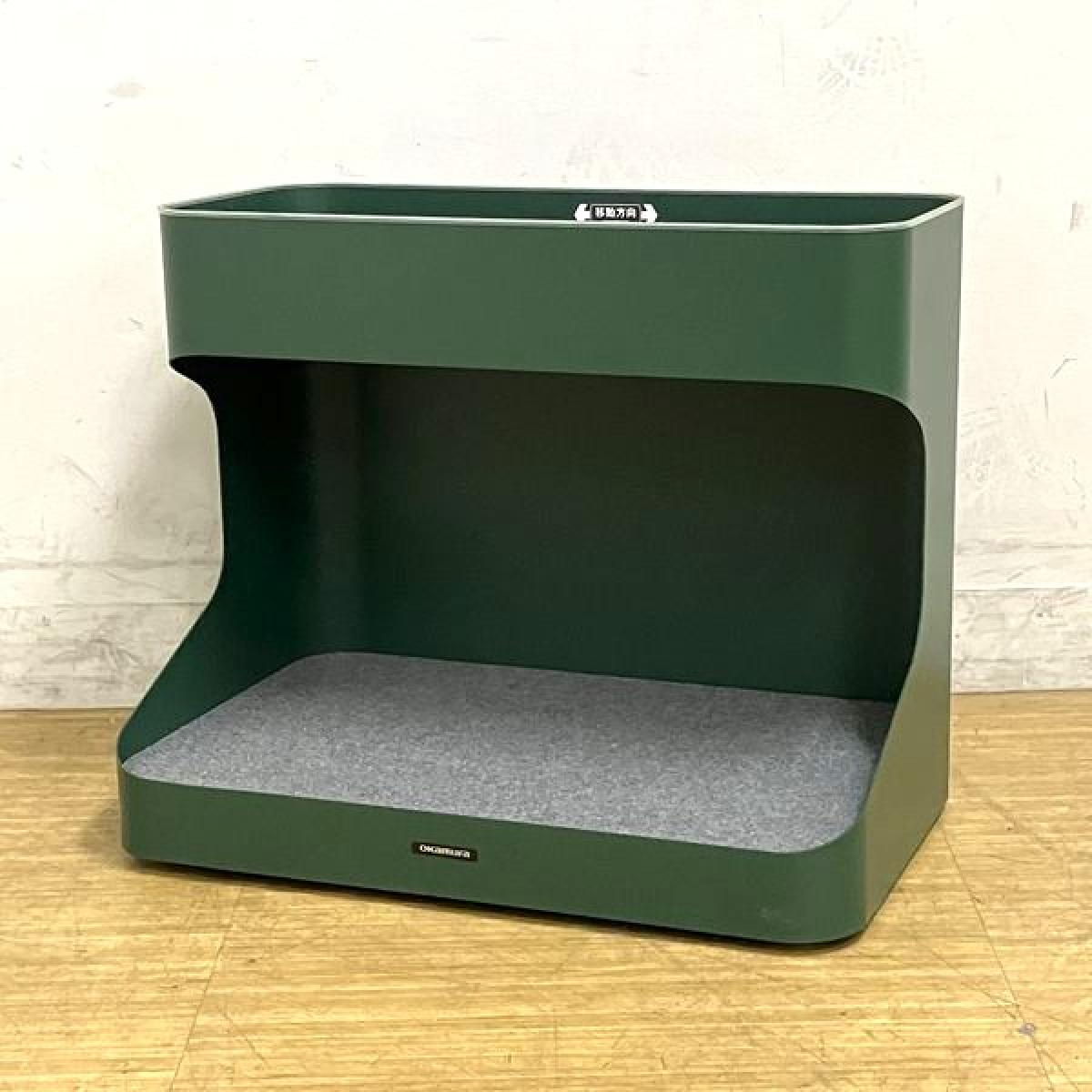 【レア商材はロット入荷】オカムラ　ライブスワゴン（Lives Wagon）　マルチワゴン　オープンワゴン　ロータイプ　ダークグリーン【ABW】
                        その他シリーズ
                                    中古
            