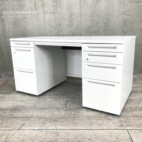 【中古】アドバンス 3V02AH MK28 オカムラ（okamura） 両袖机