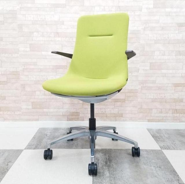 【中古】モーブ KF-615GB-Z9K1Q6 イトーキ（ITOKI） ミーティングチェア