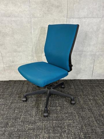 【中古】エスクード C435ZR 　FFW5 オカムラ（okamura） 肘無ハイバックチェア