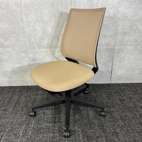 【中古】ミトラシリーズ C04S-10M-BK1 コクヨ（KOKUYO） 肘無ローバックチェア
