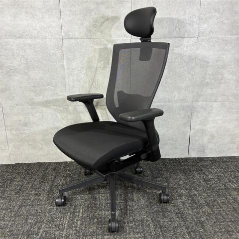 【中古】T500  FURSYS（ファシス） 肘付ハイバックチェア