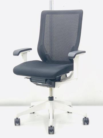 【中古】ミレッザ ロッキング有  イトーキ（ITOKI） 肘付ハイバックチェア