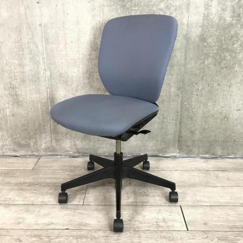 【中古】プラオチェア KE-240GH-T1N5 イトーキ（ITOKI） 肘無ローバックチェア
