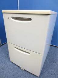 【お買い得２段ワゴン】【定価約７万円】【安心の国内メーカー！】【ロット商品】オフィスバスターズ心斎橋店