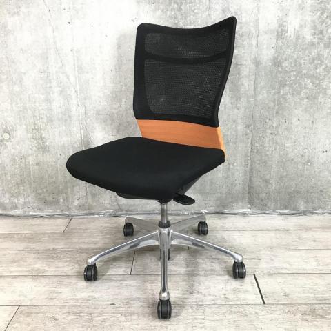 【中古】フィーゴチェア  オカムラ（okamura） 肘無ハイバックチェア