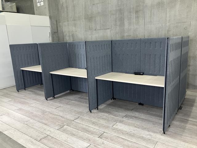 【中古】マッフル MF614S MX61 オカムラ（okamura） 集中ワークブース