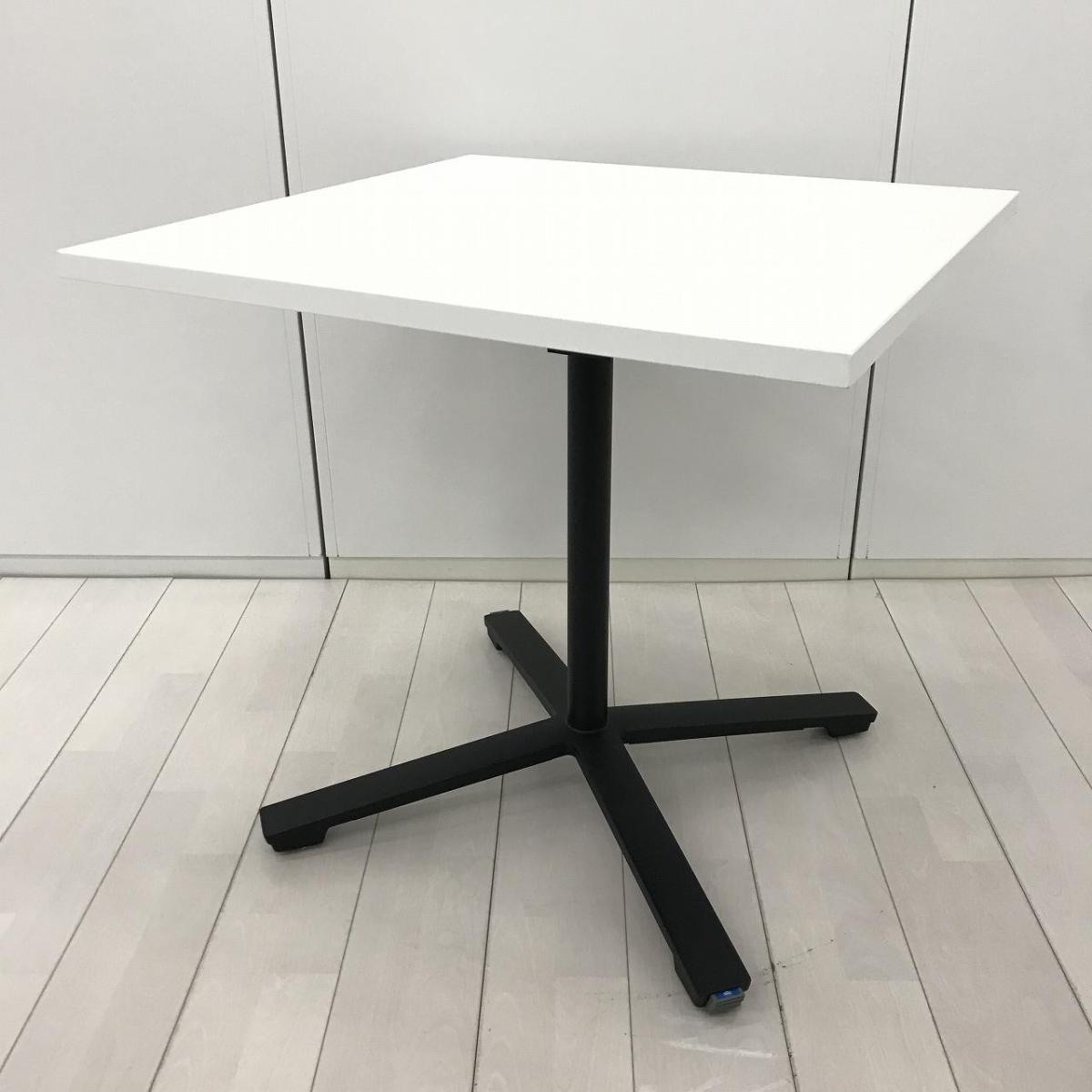 【2022年製】人気のホワイト天板！商談・会議スペースを華やかに彩るデザイン
■コクヨ/ビエナ/ホワイト　角テーブル　750㎜
                        ビエナ
                                    中古
            