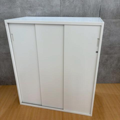 【中古】その他シリーズ H1M1090RSS1-W9 イトーキ（ITOKI） ローキャビネット／引き違い