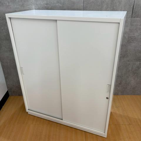 【中古】シンライン  イトーキ（ITOKI） ローキャビネット／引き違い
