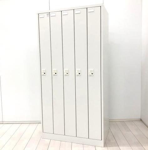 【中古】WN型 HDWN-0951F-W9 イトーキ（ITOKI） 5人用更衣ロッカー