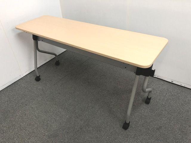 【中古】NTA-N フォールディングテーブル  TOKIO スタックテーブル(長机/折りたたみ/会議用)