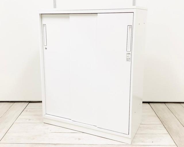 【中古】エディア  コクヨ（KOKUYO） ローキャビネット／引き違い