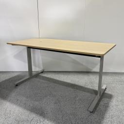 【会議室用やミーティング用におすすめ!】■イトーキ(ITOKI)製 DCシリーズ ミーティングテーブル W1500×D750×H720 ■木目ナチュラル ■T字脚