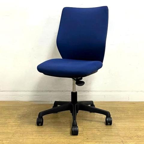 【中古】CG-M パッド  オカムラ（okamura） 肘無ローバックチェア