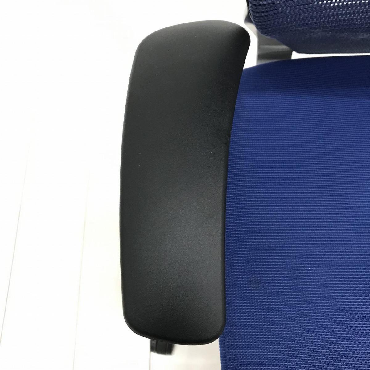 中古】バロンチェア CP86DR-FEF4 オカムラ/okamura 肘付ハイバック 