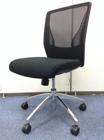 【中古】ヴィラージュチェア 8VCM1A-FHR1 オカムラ（okamura） 肘無ローバックチェア