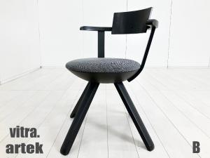 B)vitra./ヴィト　artek/アルテック　ライバルチェア　コンスタンチン グルチッチ　北欧　フィンランド　ブラック