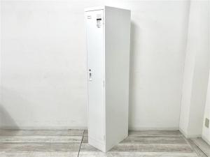 【定価約7万円】【衣類や貴重品の収納に便利な1人用ロッカー】■コクヨ/LK　■1人用更衣ロッカー　■シリンダー錠 　■スリムタイプ