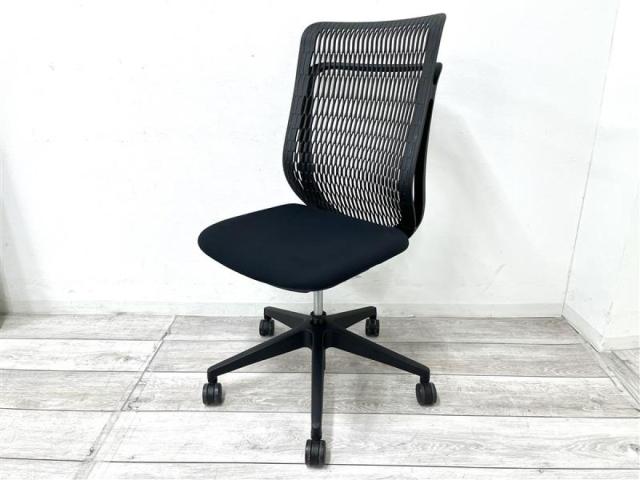 【中古】AJチェア  ウチダ（UCHIDA) 肘無ハイバックチェア