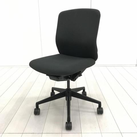 【中古】クレネ KRA-00C ウチダ（UCHIDA) 肘無ミドルバックチェア