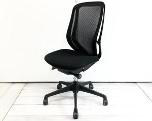 【3脚入荷！】ワークチェア アームレストなし ブラックボディ オススメ(おすすめ) 大人気 ・Okamura/オカムラ ・Sylphy/シルフィー