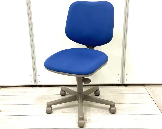 【中古】CG-Eチェア CG14GZ FM36 オカムラ（okamura） 肘無ローバックチェア