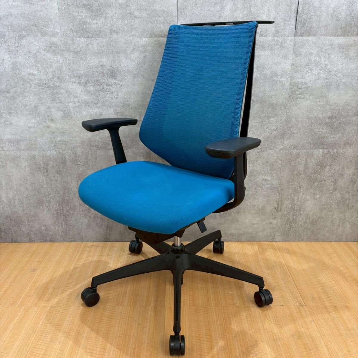 《在庫入替セール㉕/9》コクヨ製の人気オフィスチェア【デュオラシリーズ/固定肘】が値下げされました！　＊良品を格安で！「オフィスバスターズ福岡南店」は、福岡を拠点として、全国へ中古オフィス用品・オフィス家具を提供しております。
                        デュオラ メッシュ
                                    中古
            