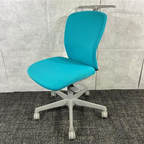 【中古】スラート  オカムラ（okamura） 肘無ハイバックチェア