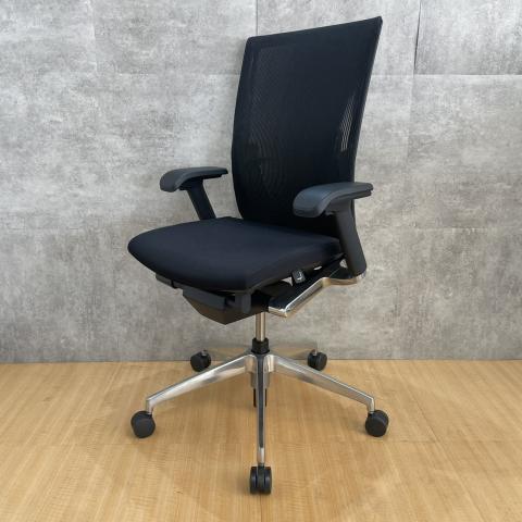 【中古】ヴェントチェア KE-867JA-Z9T1T1 イトーキ（ITOKI） 肘付ハイバックチェア