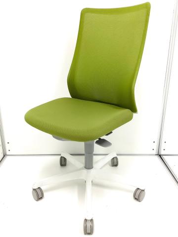 【中古】フルーエントチェア CB35WW FKB5 オカムラ（okamura） 肘無ハイバックチェア