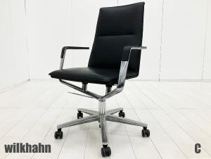 中古】 Wilkhahn/ウィルクハーン 肘付ミドルバックチェア 579414