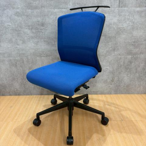 【中古】エルフィ  ウチダ（UCHIDA) 肘無ミドルバックチェア