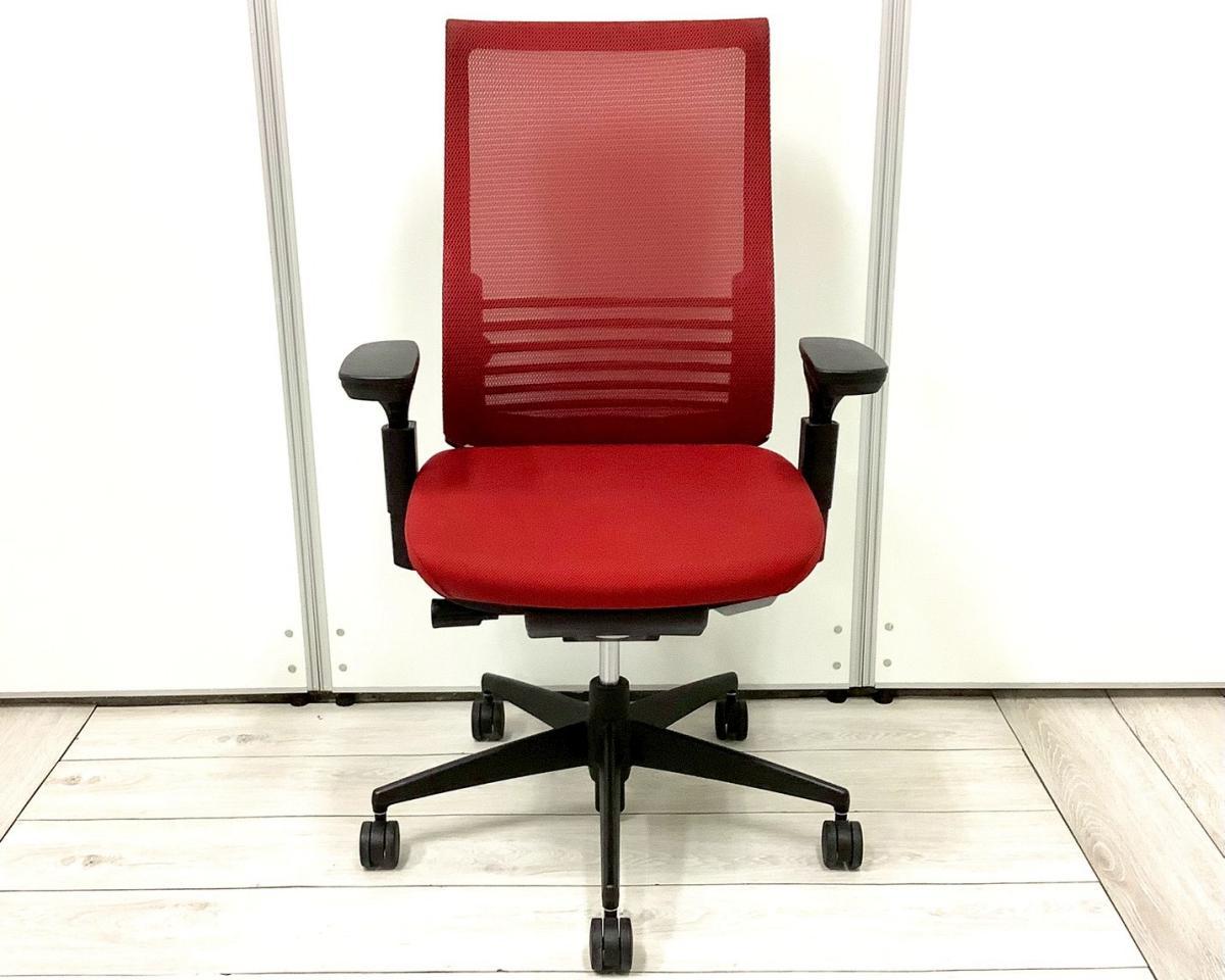中古】ベゼル 樹脂脚 CR-G2833E6 GMA8-WNN コクヨ/KOKUYO 肘付 
