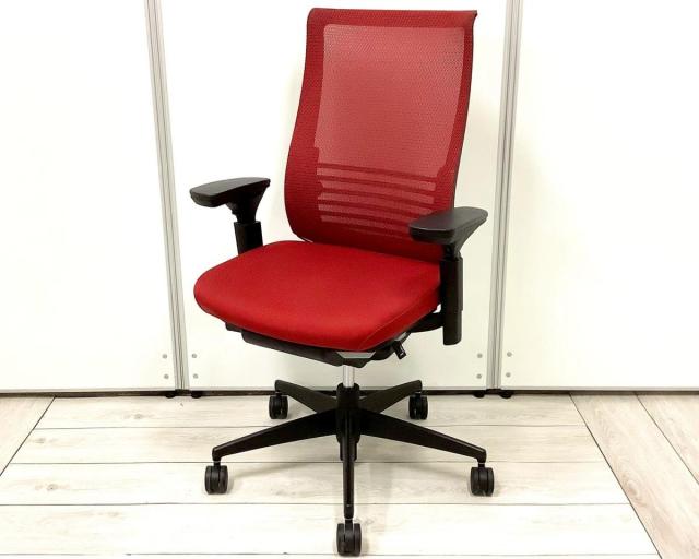 【中古】ベゼル 樹脂脚 CR-G2833E6 GMA8-WNN コクヨ（KOKUYO） 肘付ハイバックチェア