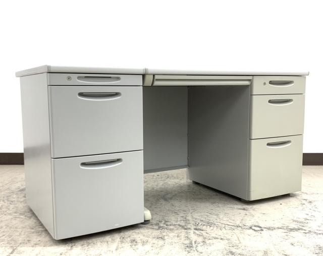 【中古】SD-eシリーズ  オカムラ（okamura） 両袖机