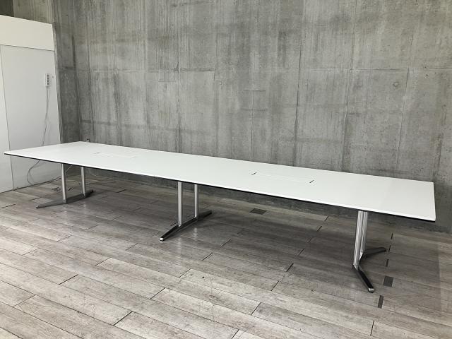 【中古】ラティオⅡ 4L2B7Q MR76 オカムラ（okamura） ミーティングテーブル（会議机）