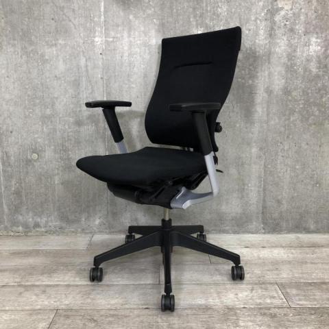 【中古】スピーナチェア KE-717GP-T1T1 イトーキ（ITOKI） 肘付ハイバックチェア