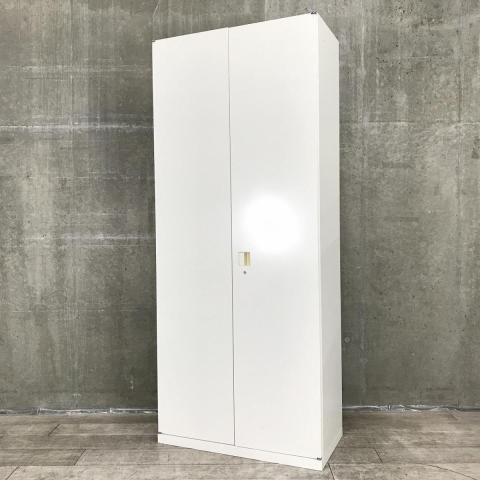 【中古】SAデュオライン  オカムラ（okamura） ハイキャビネット／両開き