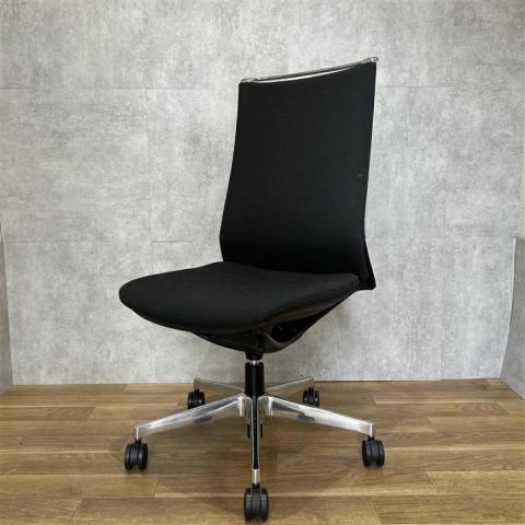 【中古】モード  オカムラ（okamura） 肘無ハイバックチェア