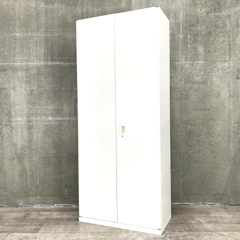 【中古】SAデュオライン  オカムラ（okamura） ハイキャビネット／両開き