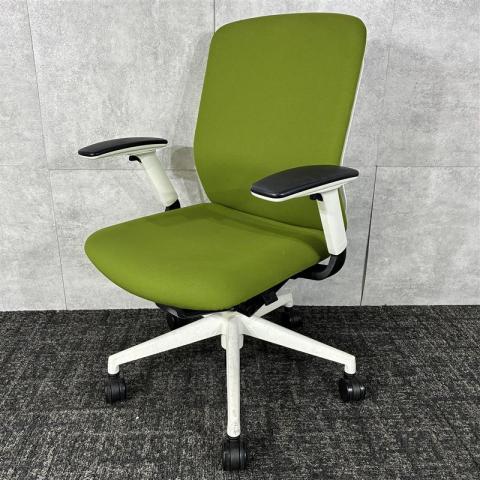 【中古】クレネ KRA-00C ウチダ（UCHIDA) 肘付ミドルバックチェア